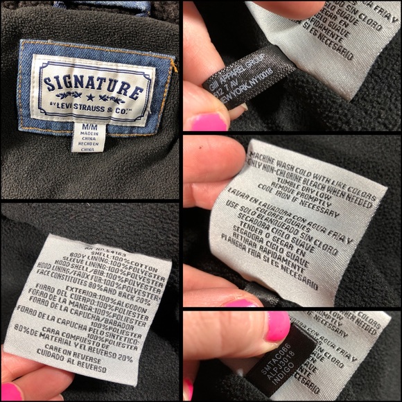 Rad, LEVI'S, denim hoodie coat!! - Picture 6 of 8